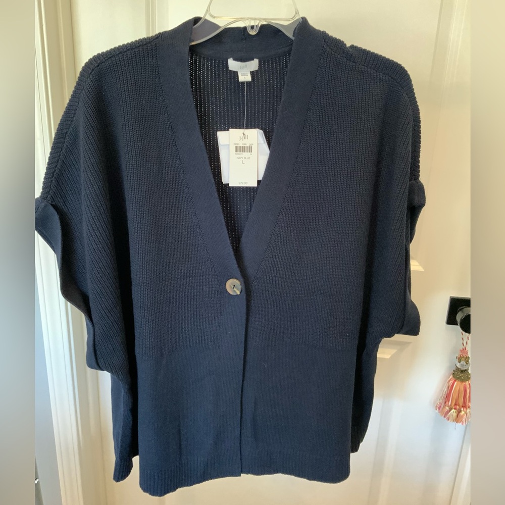 JJILL Short Sleeve Cardigan